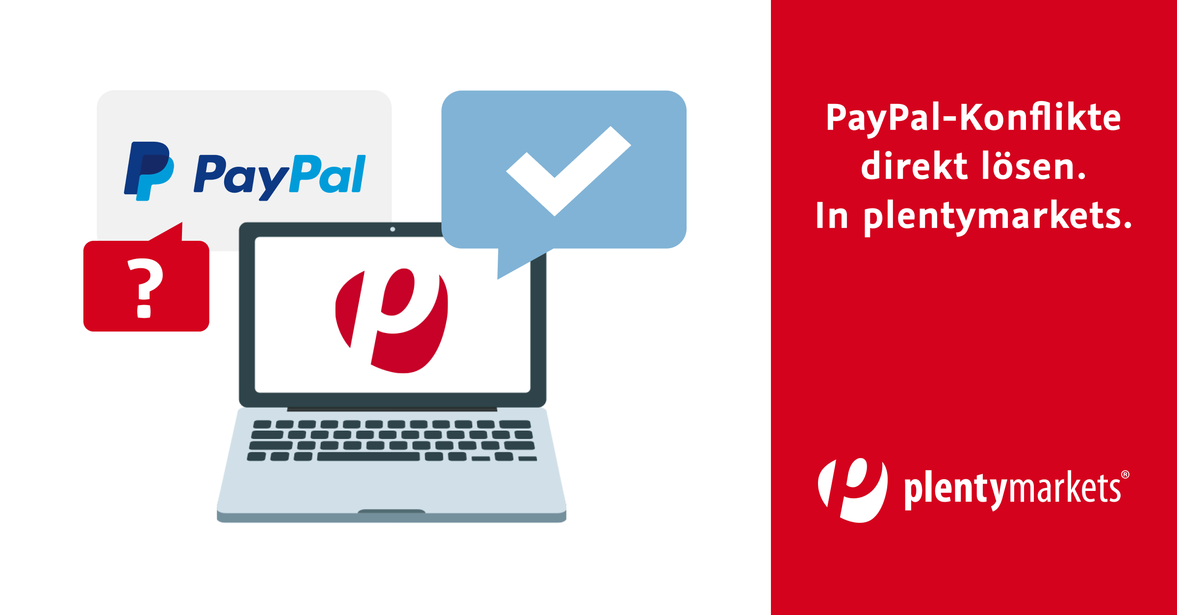 PayPal Konflikte Lösen in plentymarkets